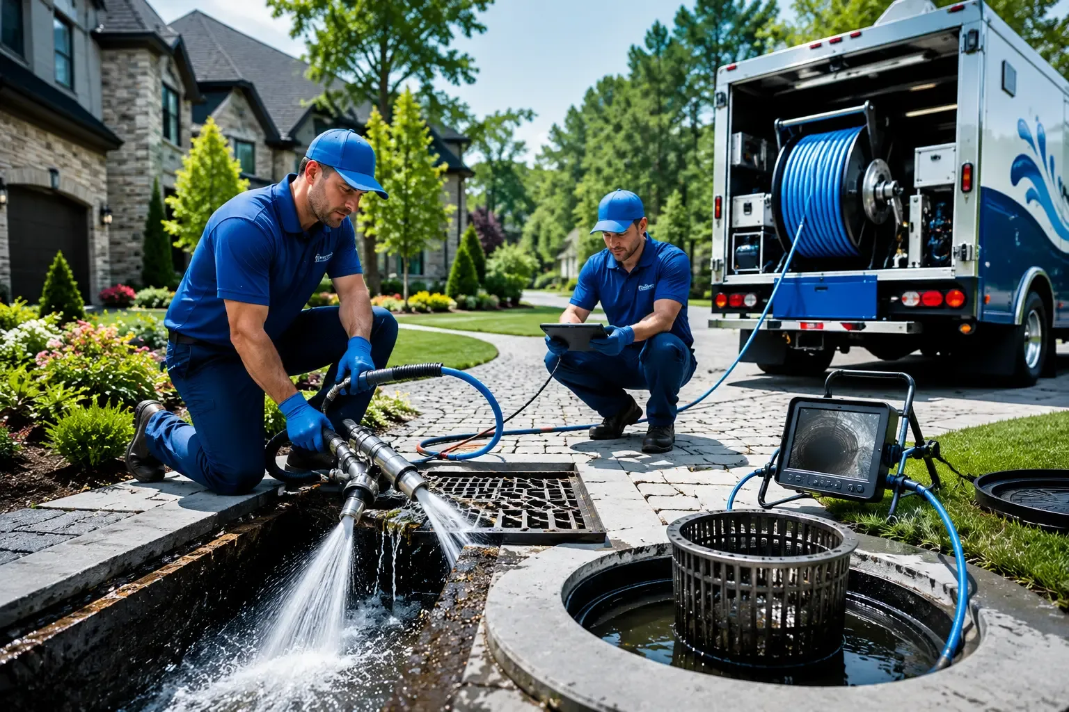Local outdoor drain cleaning professionals in Hughesville, MD